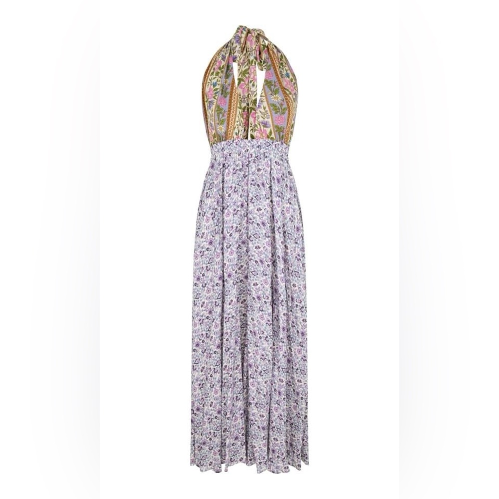 NWOT Spell & the Gypsy Collective 'Sienna Halter Maxi Dress' in Lilac size S